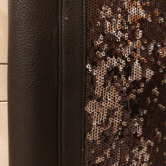 Chenson black and silver sequined mini bag - Picture 8 of 11